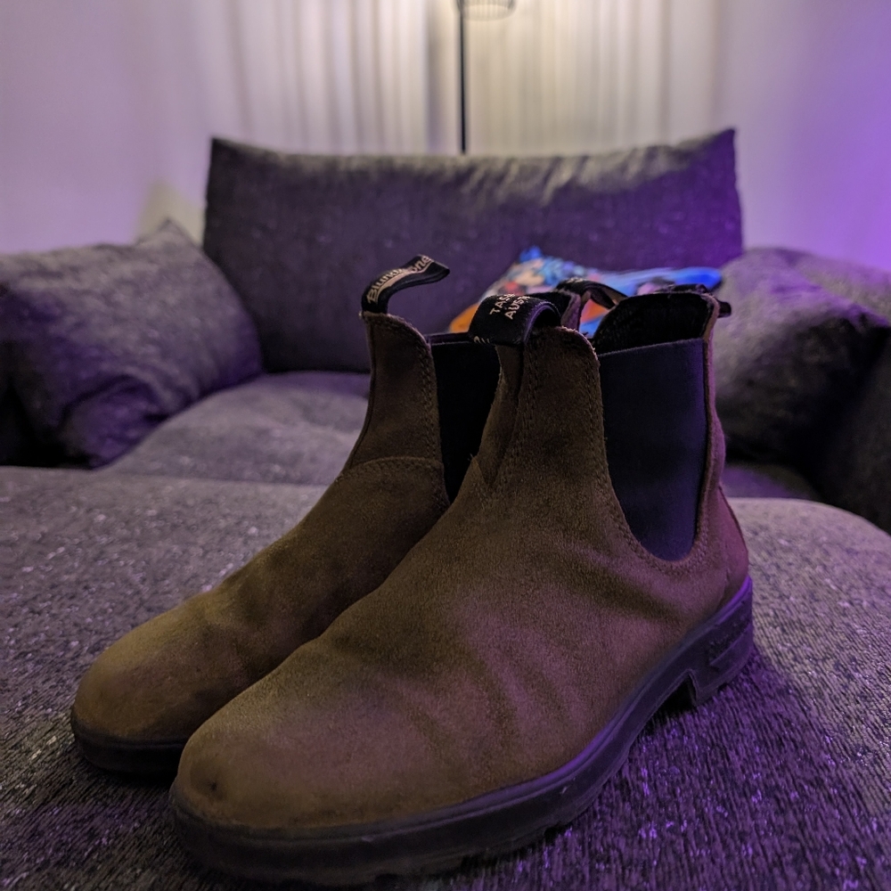 Olive suede blundstones - Picture 5 of 5